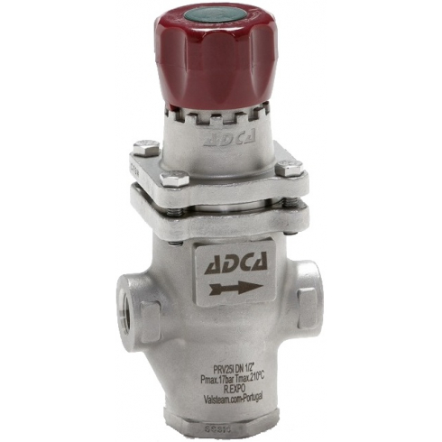 Клапан редукционный резьбовой ADCA PRV25I P3,5-8,6 Ру25 Ду3/4 (PN25 DN20 )