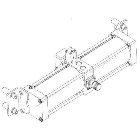 Усилитель давления Camozzi NBPA-40-P-V2