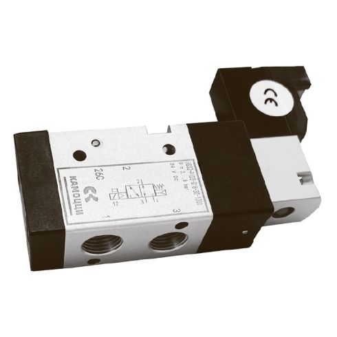 Распределитель с электромагнитным управлением Camozzi HS32-PID3-G18-3C-1000