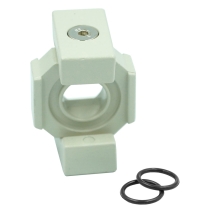 Фланцы концевые резьбовые с кронштейном Camozzi NXM3-3/8-KK