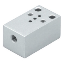 Одноместная плита ISO 15218 Camozzi PX001-02