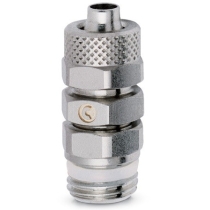 Тройник с накидной гайкой Camozzi 1420 6/4-1/8