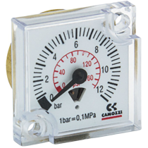 Манометр встроенный Camozzi MX3-R31/W-P