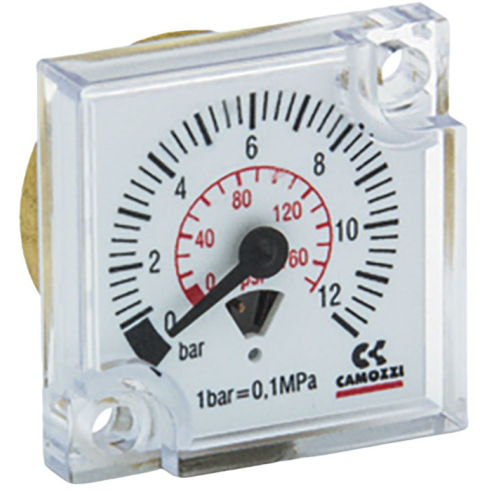 Манометр встроенный Camozzi MX3-R30/W-P