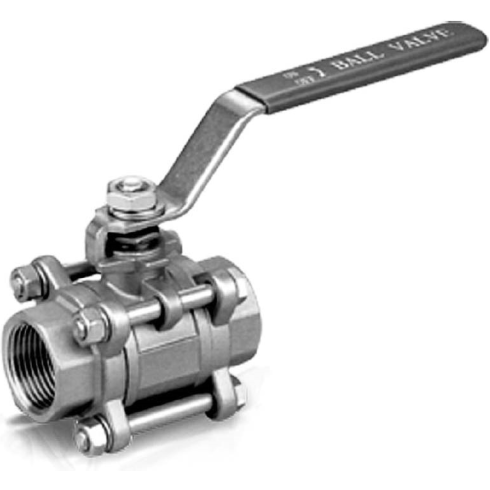 Кран шаровой высокотемпературный из нержавеющей стали Camozzi V3X-316-BW-100