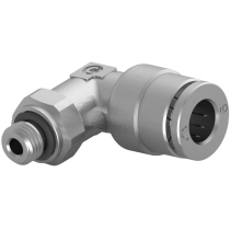 Штуцер цанговый угловой Camozzi HP6522-4-M6