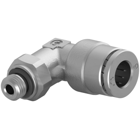 Штуцер цанговый угловой Camozzi HP6522-6-M6x0,75