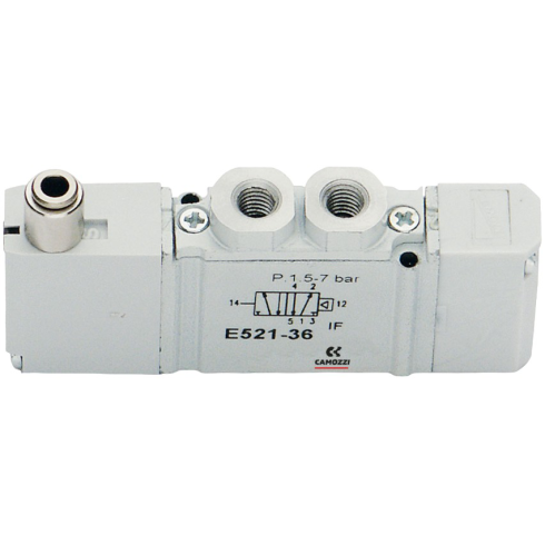 Распределитель с пневматическим управлением Camozzi E521-C36
