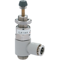 Микрорегулятор давления с двойной резьбовой серьгой Camozzi CLR 1/8-1/8D