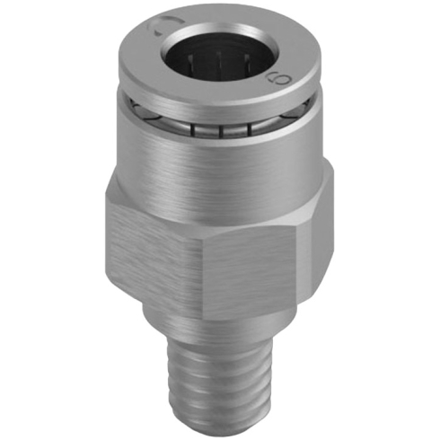 Штуцер цанговый с резьбой Camozzi HP6510-6-M6x0,75