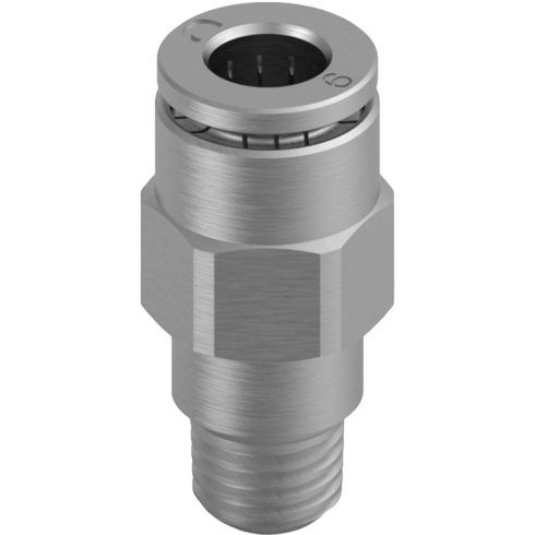 Штуцер цанговый с резьбой Camozzi HP6510-4-1/8-VNR