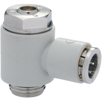 Дроссель с обратным клапаном Camozzi PSCU 604-1/8-4