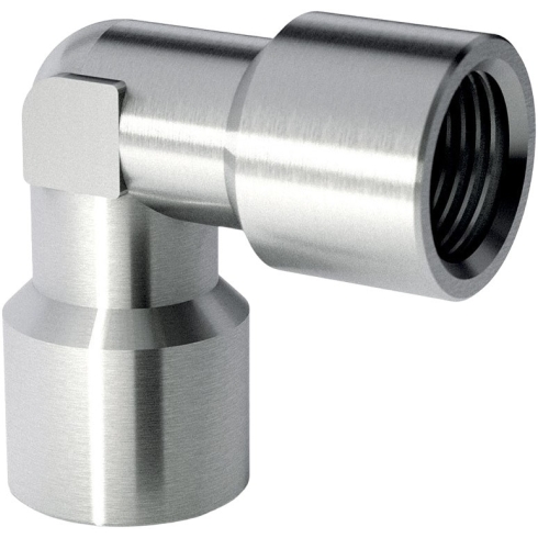 Штуцер угловой с внутренней резьбой Camozzi X2013-1/2-SS316