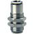 Муфта цанговая для панельного монтажа Camozzi 6590-8