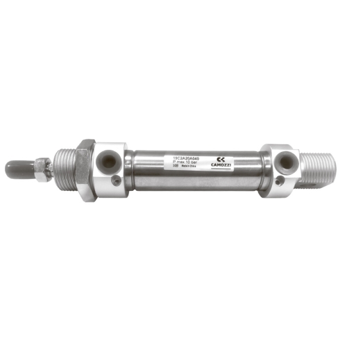 Круглый пневмоцилиндр Camozzi 19C2A25A040