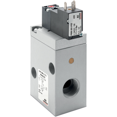 Распределитель с электромагнитным управлением Camozzi 830C3106-K131Y-N00-3A-C023-OX1