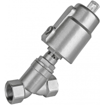 Угловой пневматический клапан Camozzi JF100-40-0-15-WG-SS316