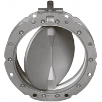 Затвор дисковый поворотный для сыпучих абразивных сред Camozzi N-SVAH150C2A91