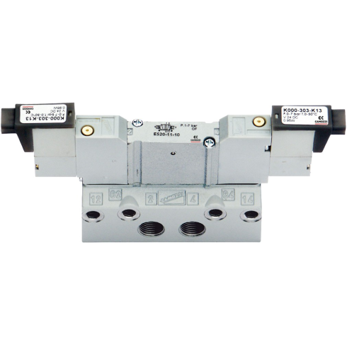 Распределитель с электромагнитным управлением Camozzi E520-11-10-K13