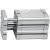 Компактный пневмоцилиндр Camozzi 32R2A020A040