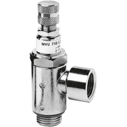 Дроссель с обратным клапаном Camozzi MVU 710-1/2