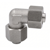 Фитинг угловой с накидной гайкой Camozzi 1500 6/4-1/4