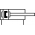 Стандартный пневмоцилиндр Camozzi 40M2L200A0125
