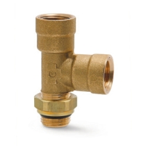 Тройник Camozzi D2072 M22X1,5-M22X1,5TC