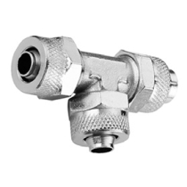 Тройник с накидной гайкой Camozzi R1540 10/8-6/4