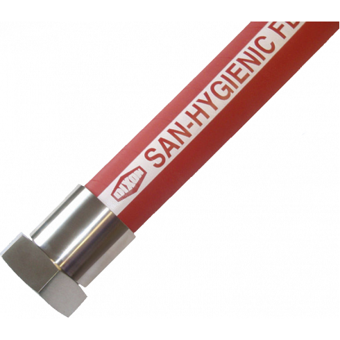Рукав напорно-всасывающий DIXON Sanfood-Lite 38х51,5 мм 10 бар SANF038 (бухта 40 м)