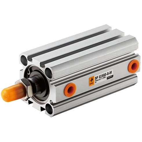 Компактный пневмоцилиндр E.MC SF40X40-S-M