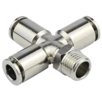 Фитинг цанговый крестообразный E.MC EMZT-10-04G