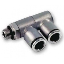 Тройник цанговый с резьбой E.MC EMF-04-01P