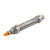 Пневмоцилиндр круглый E.MC IASB12x25-S