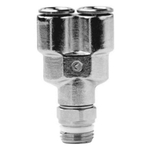 Тройник цанговый с резьбой переходной E.MC EMW-12-01G