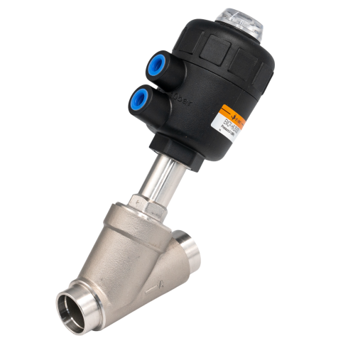Седельный клапан из нержавеющей стали с полимерным приводом E.MC EMCP-H8-32-63S1