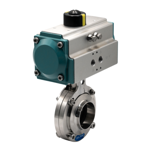 Затвор дисковый E.MC VZACF-25-CC-V4-E-PA