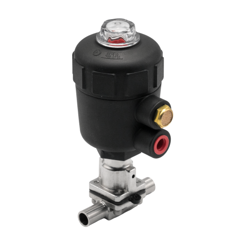 Диафрагменный клапан E.MC VZDCF-15-CC-S-P-PE