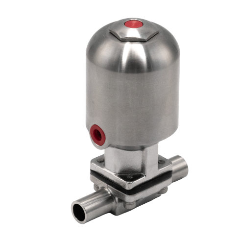 Диафрагменный клапан E.MC VZDCF-100-WW-S-S-PE