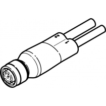 Двойной кабель Festo NEDU-L1R2-V9-M12G8-E-LE5-5R1-LE3-5R2