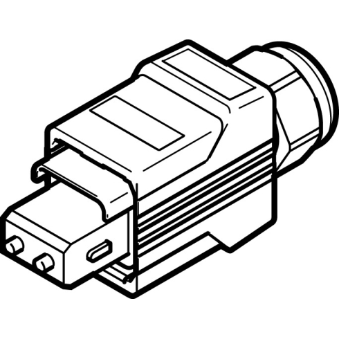 Штекер Festo FBS-SCRJ-PP-GS