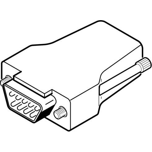 Штекер Festo NECC-A-S-S1G9-C2M