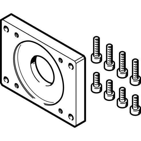 Фланец электродвигателя Festo EAMF-A-38B-40A