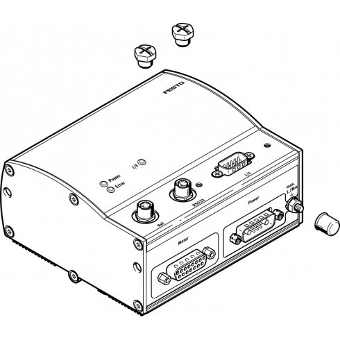 Контроллер электродвигателя Festo SFC-DC-VC-3-E-H0-DN