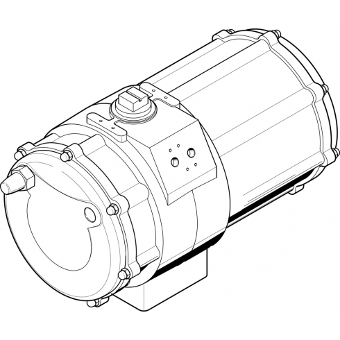 Неполноповоротный привод Festo DAPS-2880-090-R-F16