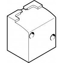 Угловая соединительная плита Festo VABF-S2-2-A1G2-N12