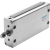 Плоский пневмоцилиндр Festo DZF-63-100-A-P-A