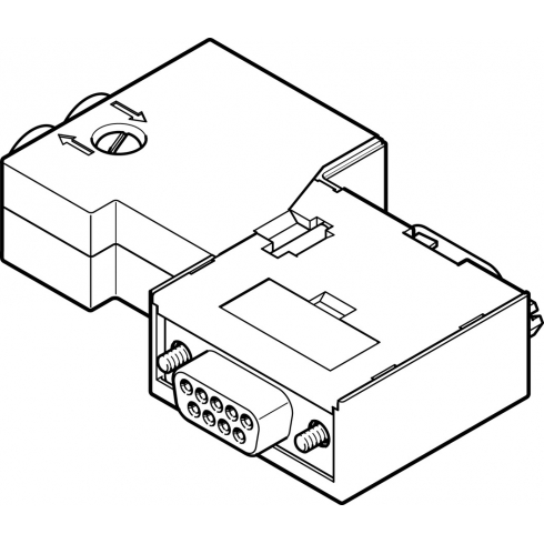 Штекер Festo NECU-S1W9-C2-ACO