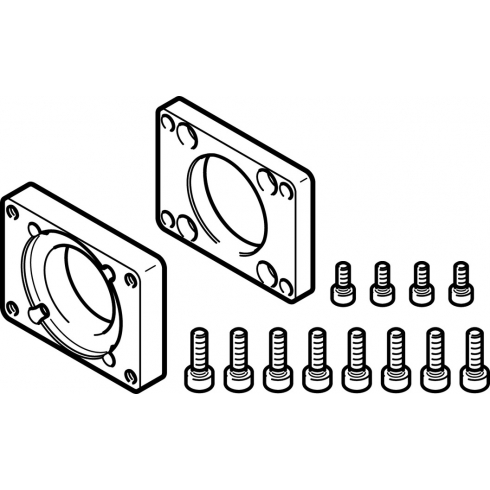 Фланец электродвигателя Festo EAMF-A-28B-28A