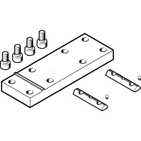 Центральная опора Festo EAHF-L5-70-P